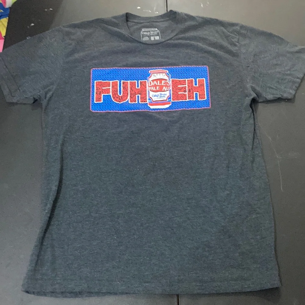 Fuh Can Eh Dale’s Pale Ale Tee Large - Picture 1 of 6